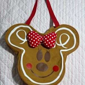 Disney Parks Minnie Mouse Gingerbread Tote Bag